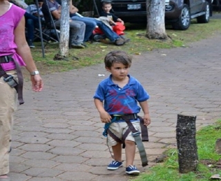 decidido con el arnes